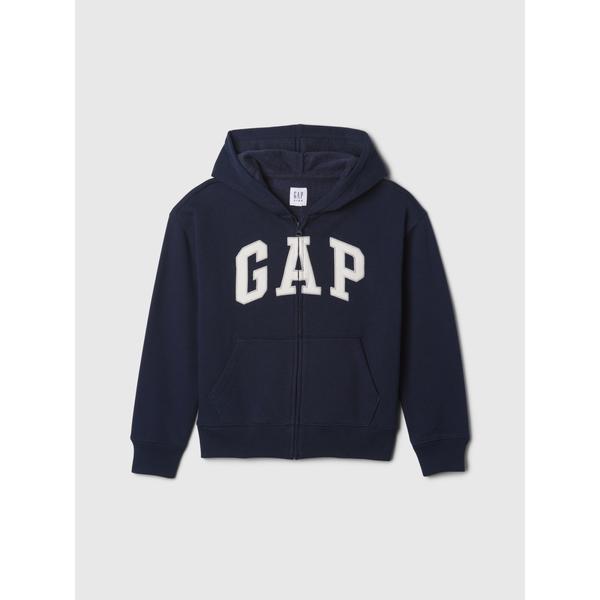 パーカー リラックス GAPロゴ ジップアップパーカー (キッズ) キッズ 子供服 男の子 女の子