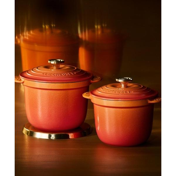 鍋 ココット・エブリィ 18 フラムドレ (クルーシブルライトゴールドツマミ)