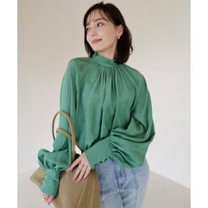 anuans（アニュアンス） ブラウス シャツ ポインテッドカラーシャツ