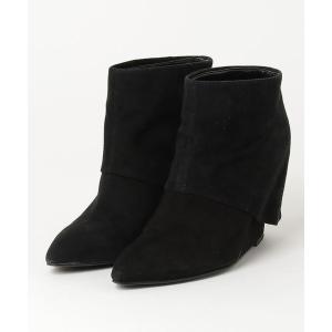 「NINE WEST」 ショートブーツ 23.5cm ブラック レディース