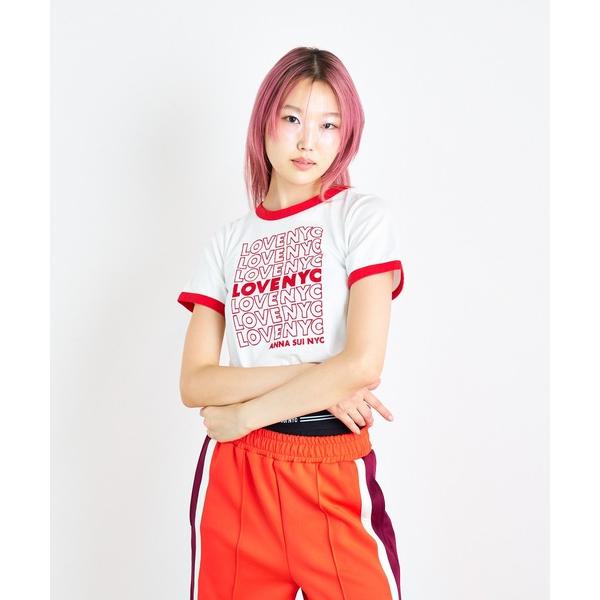 tシャツ LOVE NYC フロッキーTシャツ レディース