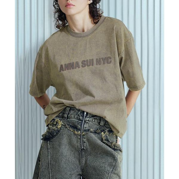 tシャツ ダブルジェルプリントブリーチTシャツ レディース