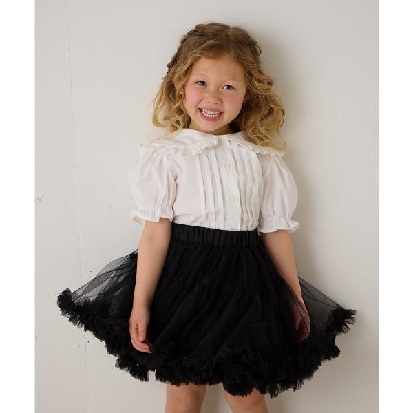 スカート 入園式 リバーシブルチュールスカート キッズ 子供服 女の子