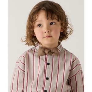 蝶ネクタイ リネン蝶ネクタイ（ボタン取り外しシャツ対応） キッズ 子供服 男の子 女の子｜ZOZOTOWN Yahoo!店