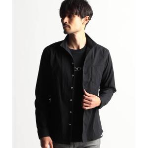 NICOLEニコルクラブフォーメン シンプルブラックスタンドカラージャケット NICOLE CLUB FOR MEN（ニコルクラブフォーメン） セットアップ
