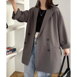 ジャケット テーラードジャケット 「WEB限定/ユニセックス」Wブレストオーバージャケット レディース メンズ｜ZOZOTOWN Yahoo!店