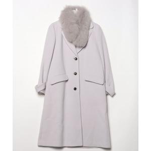 「LAISSE PASSE」 チェスターコート SMALL グレー レディース