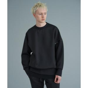 トレーナー スウェット onegravity / ダブルニット クルーネック メンズ