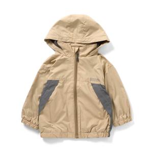 ブルゾン ジャンバー アウター 「フードがしまえる/ジュニア対応」カラバリウィンドブレーカー キッズ 子供服 男の子 女の子