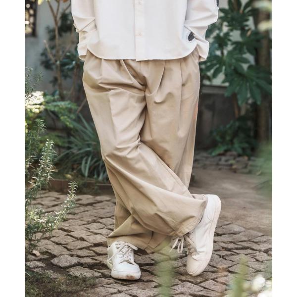 パンツ mp13200-Hem Button Wide Tuck Balloon Pants バルー...