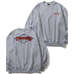 トレーナー スウェット 「THRASHER/スラッシャー」裏毛 アートワークデザイン オーバーサイズ クルーネックスウェット メンズ レディース｜ZOZOTOWN Yahoo!店