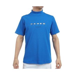 マルチフラッグ 半袖モックネックシャツ メンズ