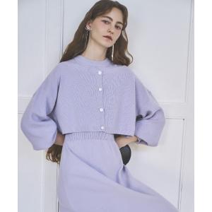 AND COUTURE（アンドクチュール） ワンピース デニムライク前ボタン