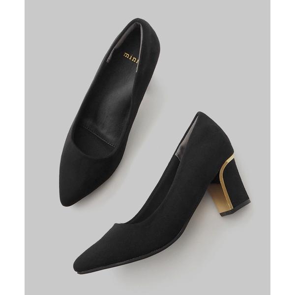 パンプス プレミアムゴールドヒールパンプス