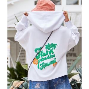 パーカー 「Kahiko」ウェウウェウ フーディー レディース