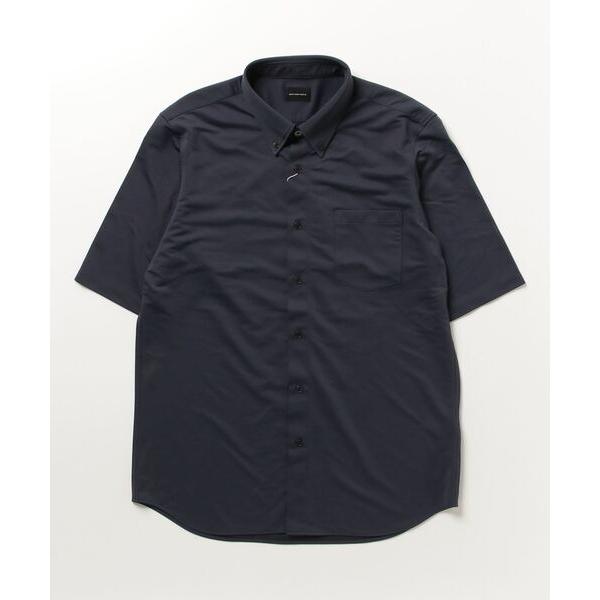 「green label relaxing」 半袖シャツ S ネイビー メンズ