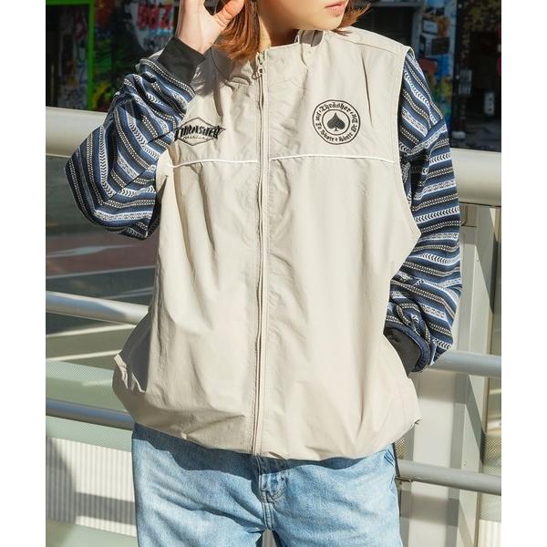 ベスト ジレ NYLON VEST/スラッシャーナイロンベスト メンズ レディース