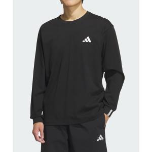 tシャツ エッセンシャルズ プラス ルーズフィット スモールロゴ 長袖Tシャツ / ロンT / アディダス adidas メンズ レディース
