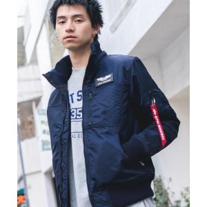 ミリタリージャケット モッズコート 「ALPHA INDUSTRIES/アルファインダストリーズ」フードリブジャケット HOODED RIB JACK