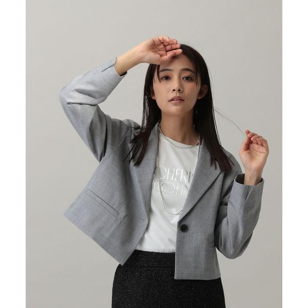 ジャケット テーラードジャケット MATINEE/カセットアップクロップドジャケット/282524 ...