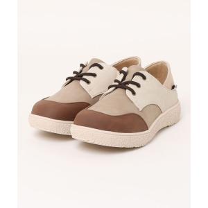 スリッポン moz(モズ)2way レースアップ スリッポン レディース