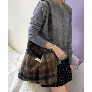 Darich（ダーリッチ） トートバッグ チェックトートバッグ レディース