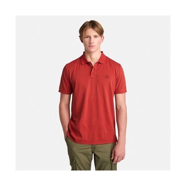 ポロシャツ 半袖 ウォッシュド ポロシャツ メンズ メンズ