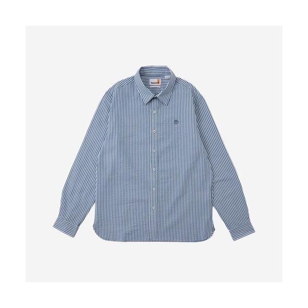 シャツ シアサッカー スリム シャツ メンズ メンズ