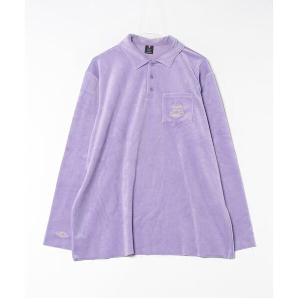 ブラウス シャツ 「8」「FLAN(FLANLABS)」Velour Shirt レディース メンズ