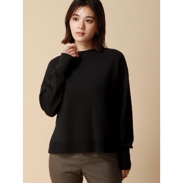 ニット セーター ボトルネックニット 長袖 ハンドウォッシュ ハイストレッチビスコース天竺 dest...