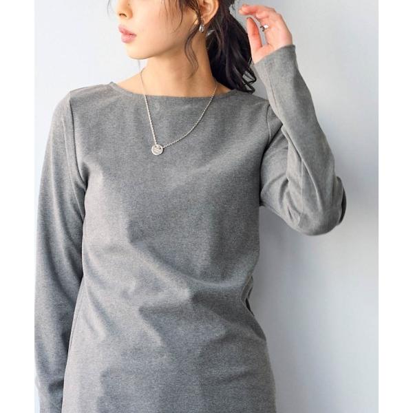 tシャツ 「大きいサイズ」UVカット綿１００％フライス素材ボートネックＴシャツ レディース