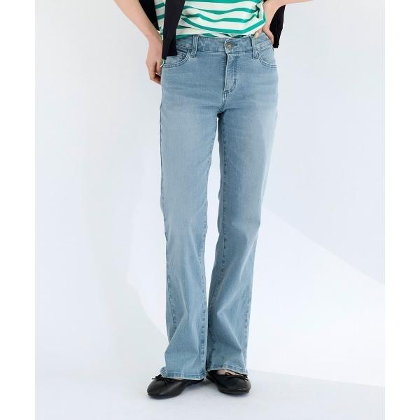 ジーンズ デニム デニムパンツ 「大きいサイズ」すごのびストレッチデニムブーツカットパンツ（ゆったり...