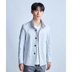 ブルゾン アウター スーパーストレッチツイルスタンドカラーブルゾン メンズ