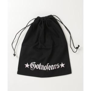 ポーチ 「GOTNOFEARS」ミニロゴ巾着 レ...の商品画像