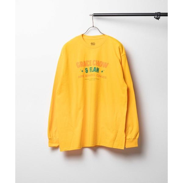 tシャツ GRACE CHOW FLAN　L/S プリントTシャツ レディース メンズ