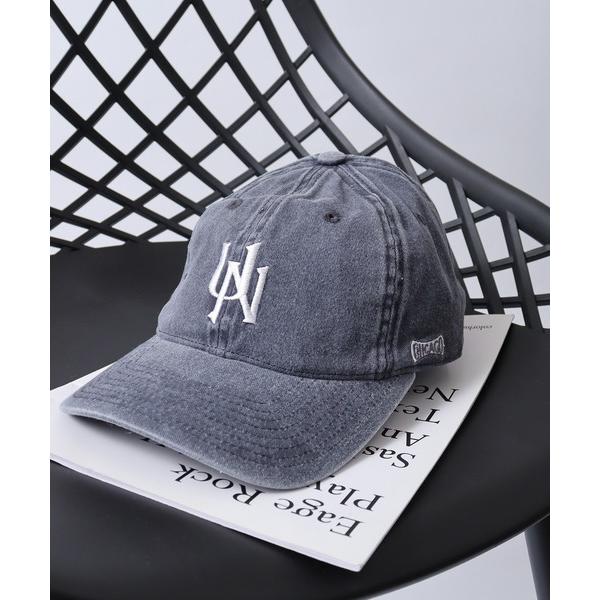 キャップ 帽子 UNIVERSAL OVERALL サイズ調整付き UNロゴ刺繍 ピグメント キャッ...