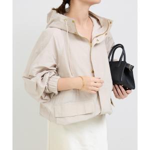 VERMEIL par iena コート アウター ノーカラーギャザーZIP VERMEIL par iena コート アウター ノーカラーギャザーZIP