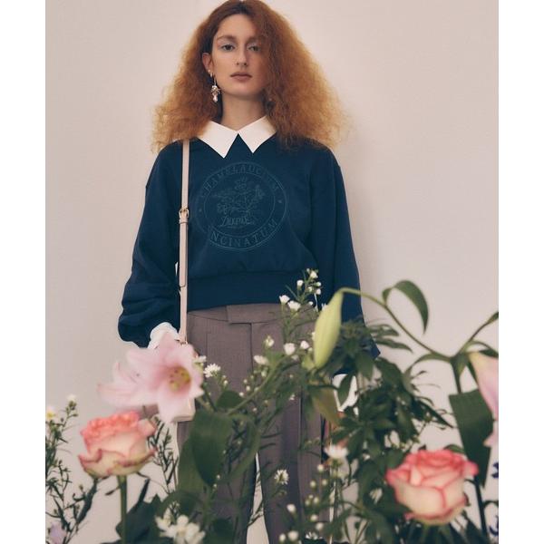 トレーナー スウェット 「DILIGENCE PARLOUR」VIS別注モデルフラワーロゴスウェット...