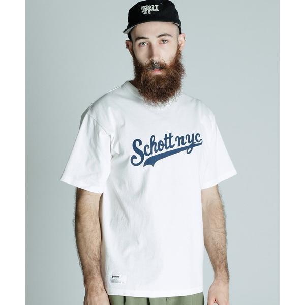 tシャツ Schott/ショット/T-SHIRT SCRIPT LOGO/スクリプトロゴ Tシャツ ...