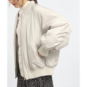 「GLOBAL WORK Smile Seed Store」 ブルゾン MEDIUM アイボリー レディース