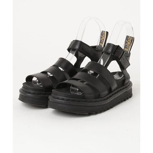 「Dr. Martens」 フラットサンダル UK4 ブラック レディース