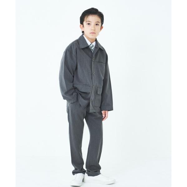 フォーマル 発表会 卒園式 入学式 カチオンストレッチツイルジャケット キッズ 子供服 男の子 女の...