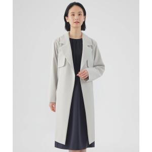 トレンチコート コート 「ウォッシャブル」エアロカルゼトレンチコート レディース