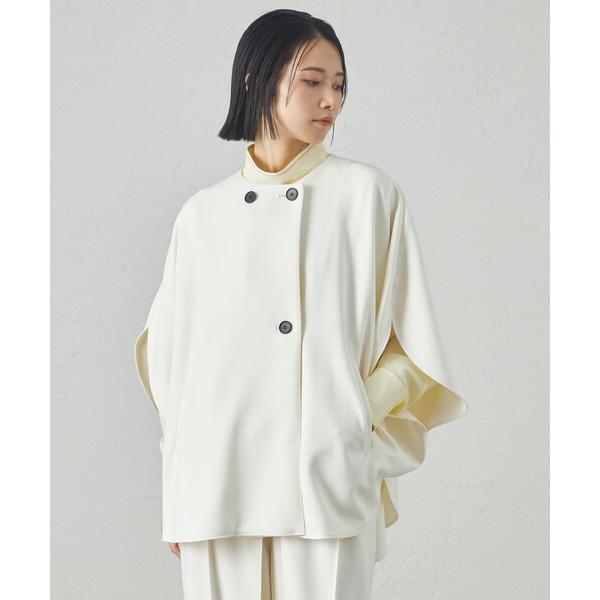 ジャケット ノーカラージャケット 「接触冷感/UV効果/セットアップ対応」ラウンドフォルムジャージー...