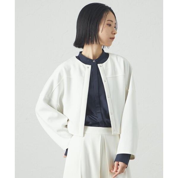 tシャツ 「接触冷感/UV効果/セットアップ対応」ショートフォルムジャケット レディース