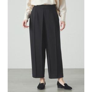 パンツ 「接触冷感/UV効果/セットアップ対応」デザインタックジャージーパンツ レディース