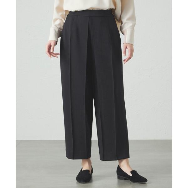 パンツ 「接触冷感/UV効果/セットアップ対応」デザインタックジャージーパンツ レディース