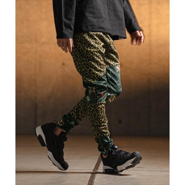 パンツ mp13175- Tight fit track pants-Ver. color patt...