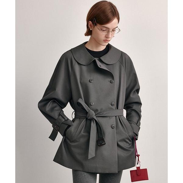 トレンチコート コート ドールカラー ハーフ丈トレンチコート FD24W443「Fano Studi...