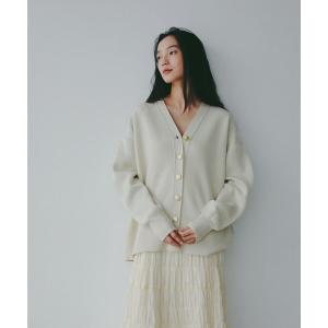 カーディガン スポンディッシュVカーディガン レディース